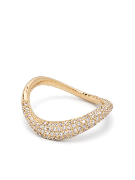 18kt Yellow Gold the Delia Diamond Ring