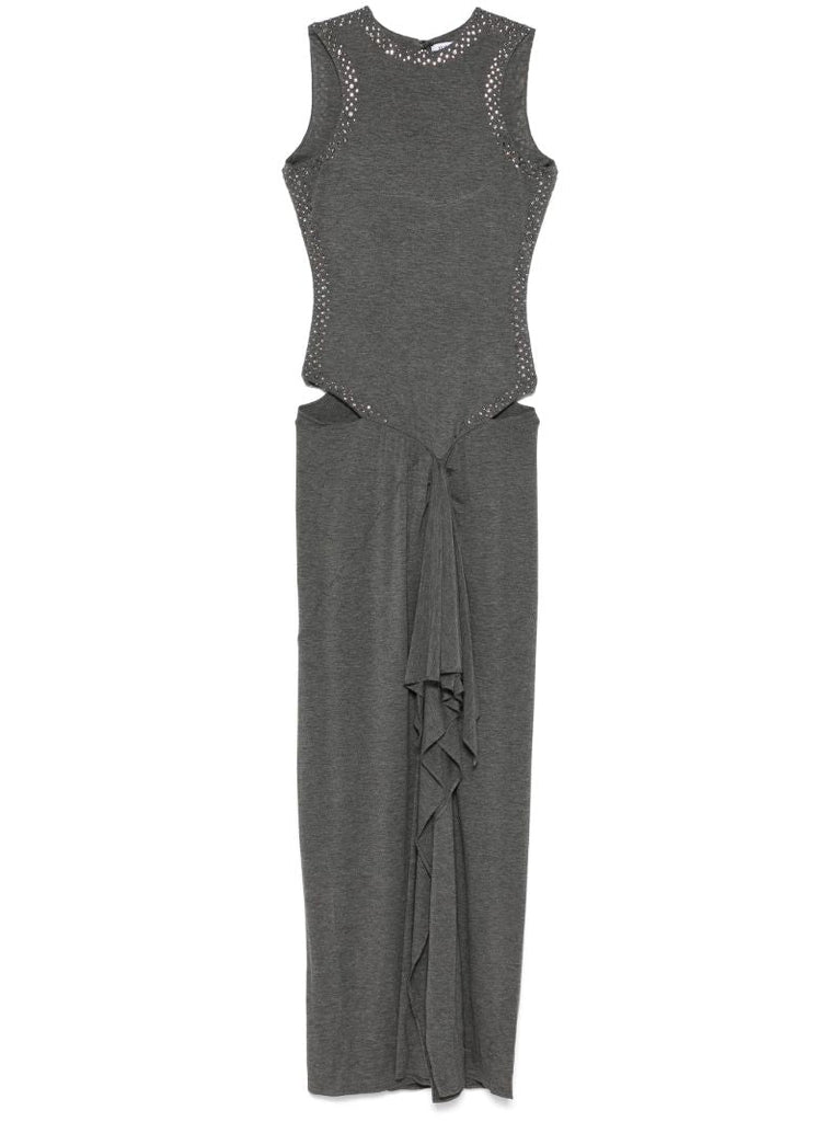 Grey Cut-out Dress