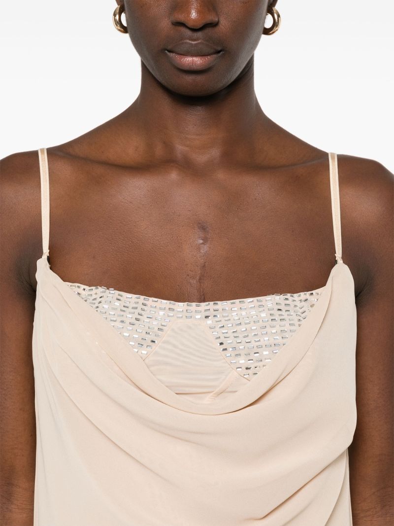 Draped Midi Dress