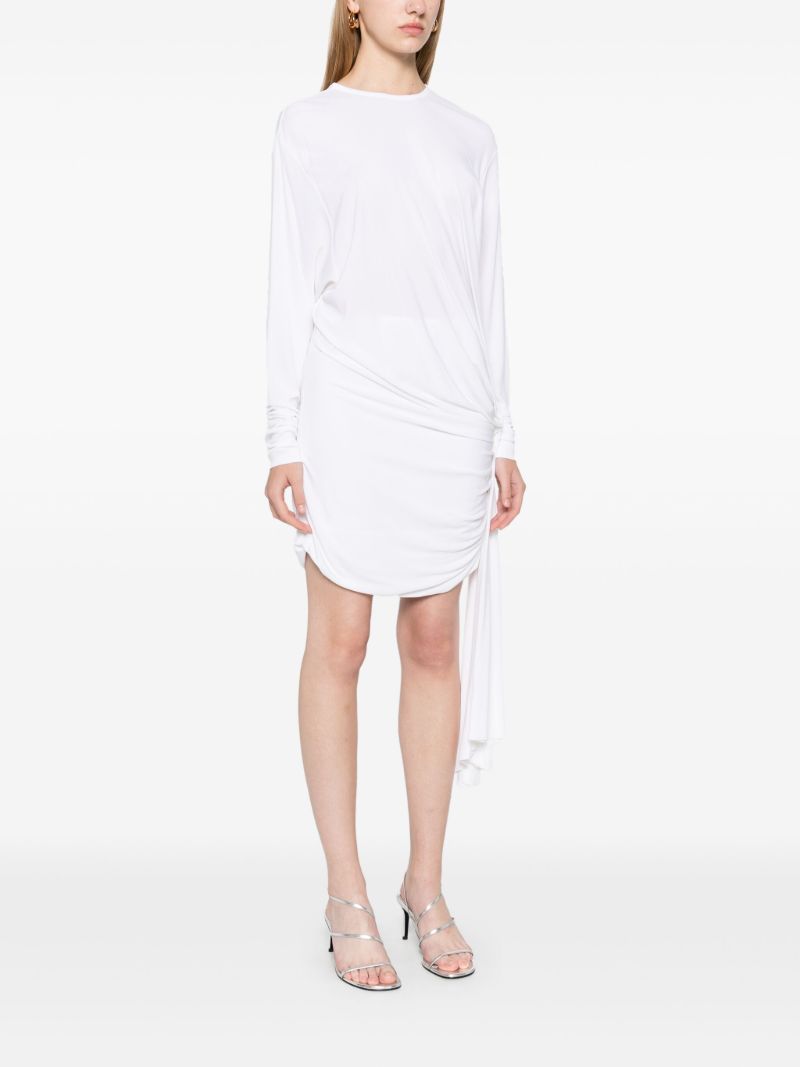 Draped Mini Dress