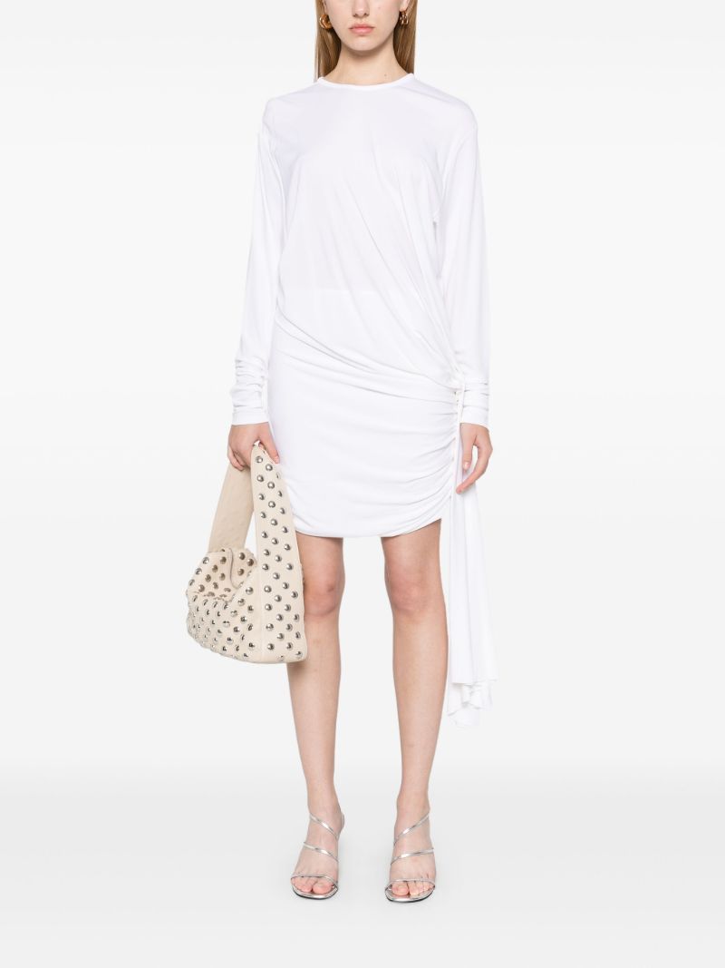 Draped Mini Dress