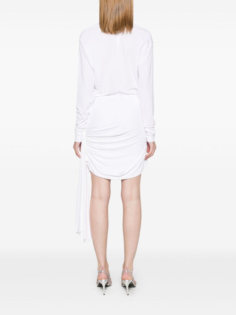 Draped Mini Dress