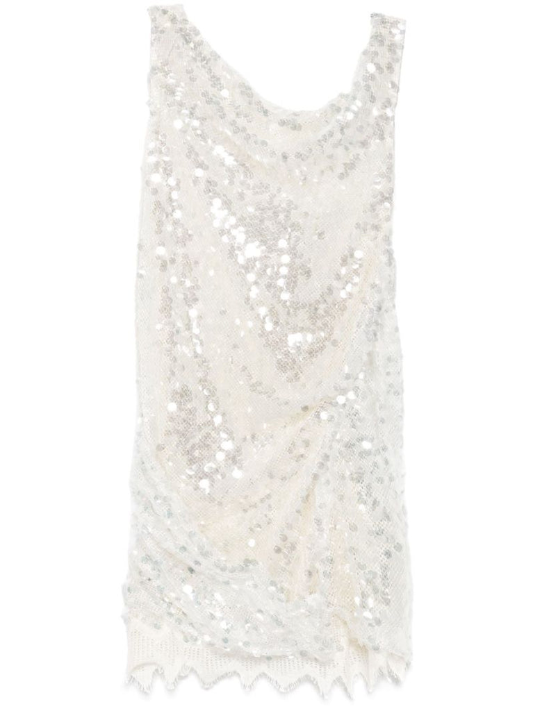 Sequinned Mini Dress