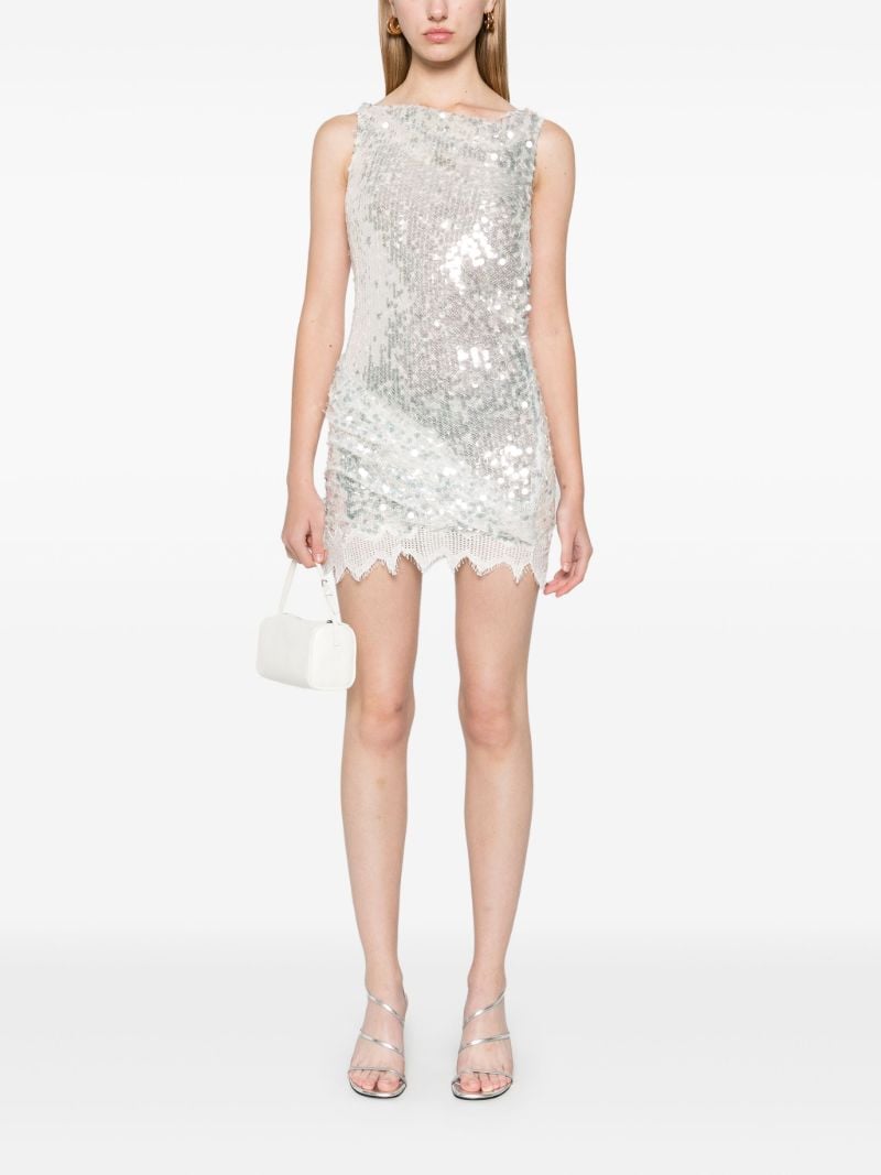 Sequinned Mini Dress