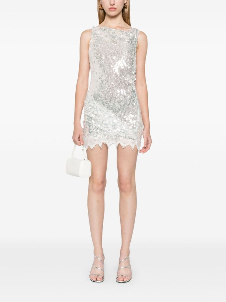 Sequinned Mini Dress