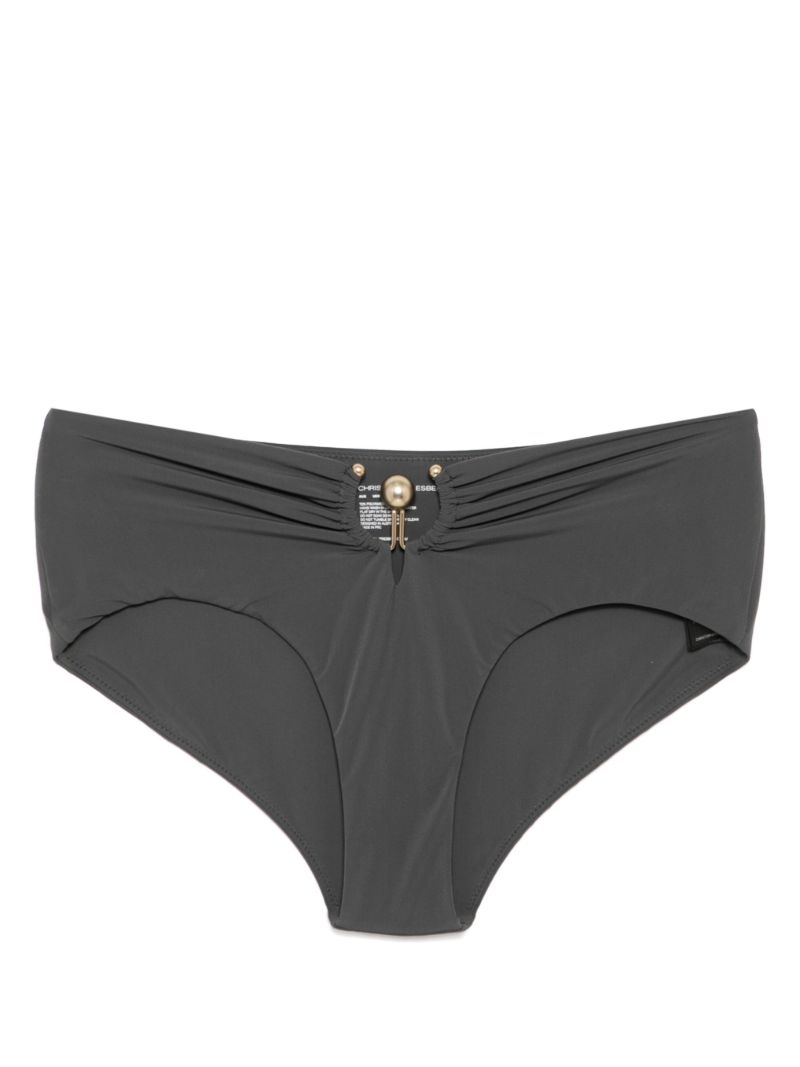 Ruched Prong Bikini Bottoms