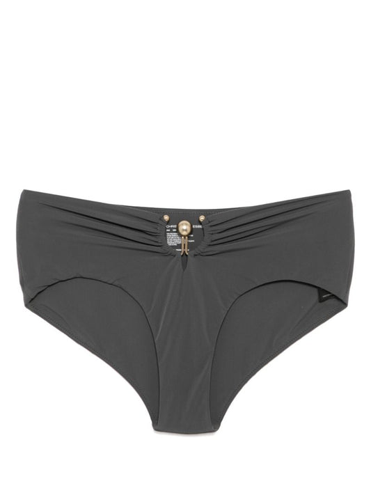 Ruched Prong Bikini Bottoms