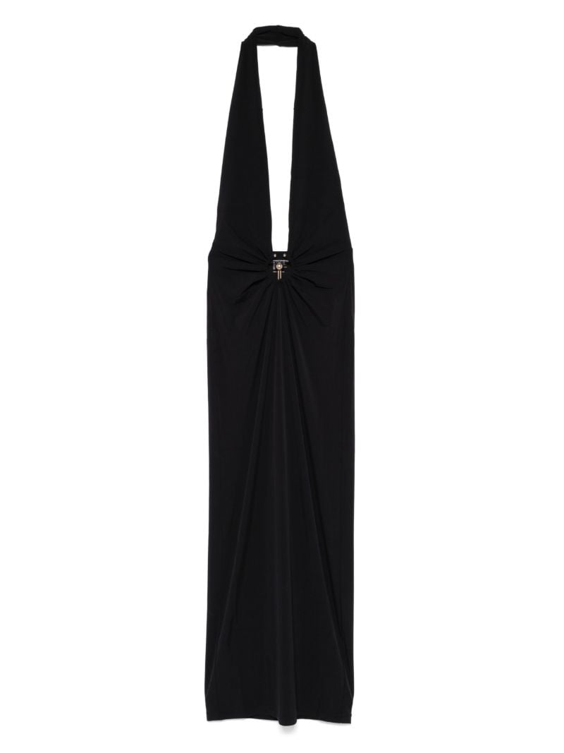 Ruched Orbit Maxi Beach Dress