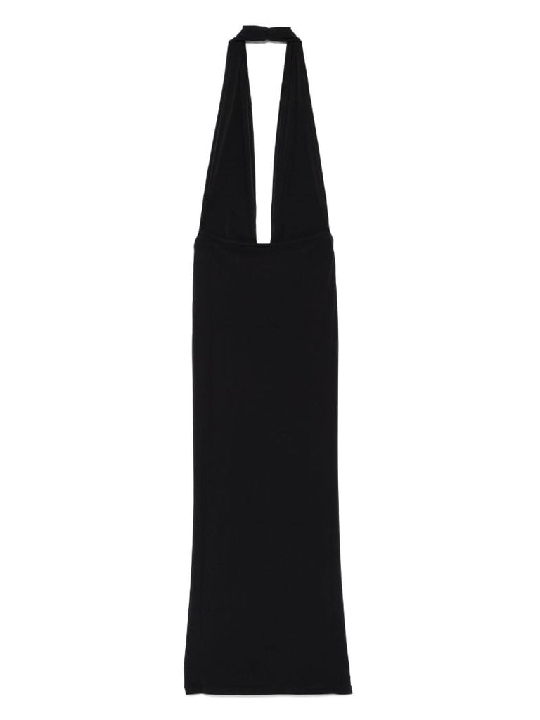 Ruched Orbit Maxi Beach Dress
