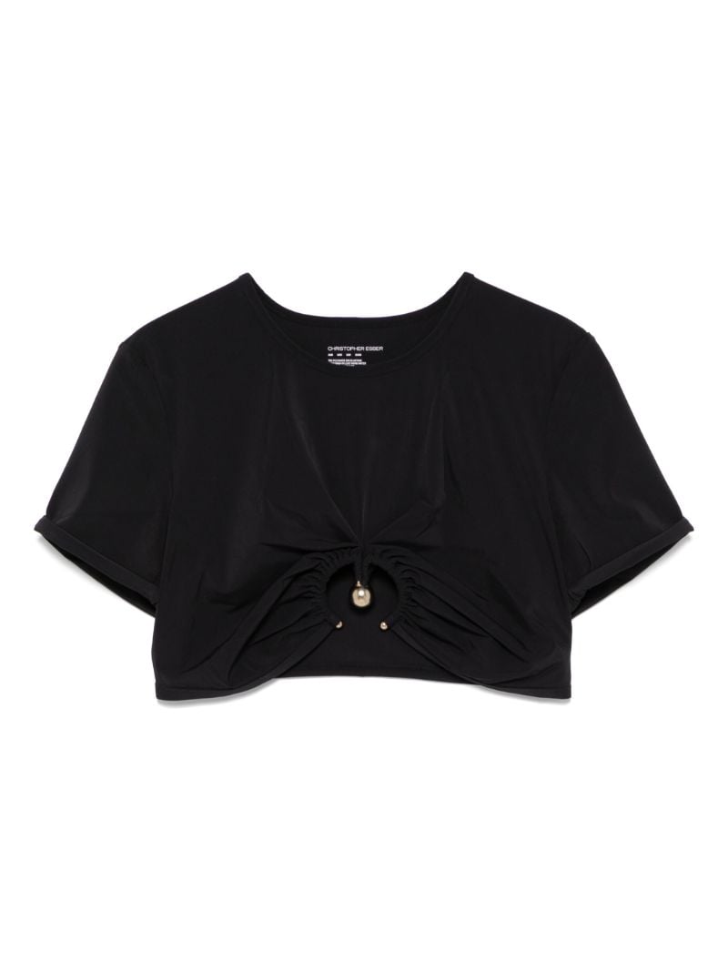 Ruched Orbit Swim T-shirt