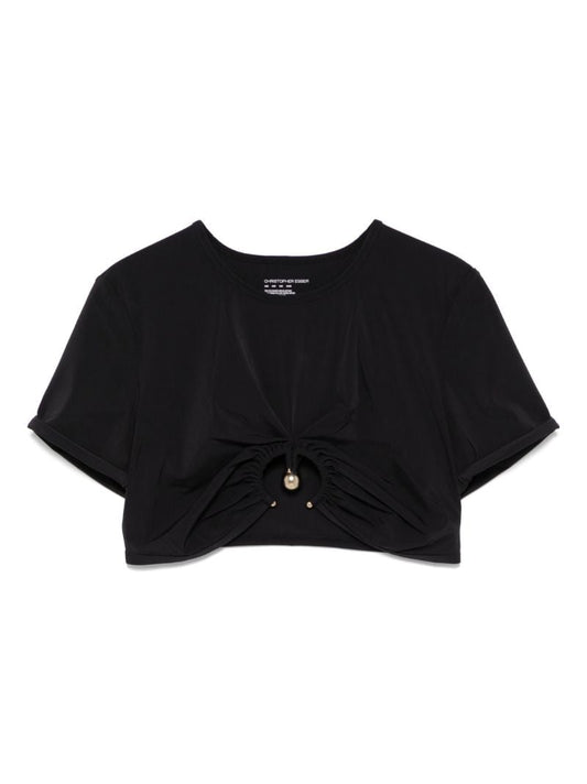 Ruched Orbit Swim T-shirt