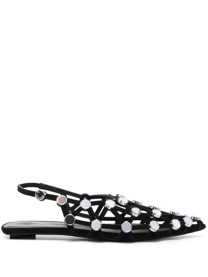 Grid Sandals