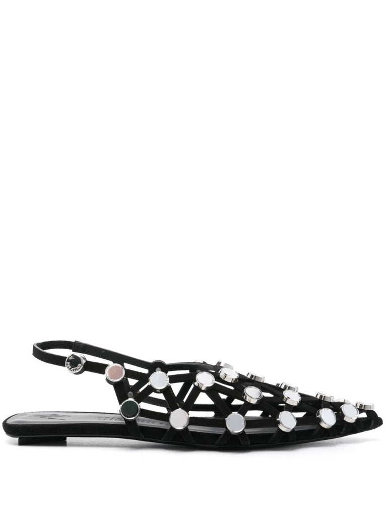 Grid Sandals