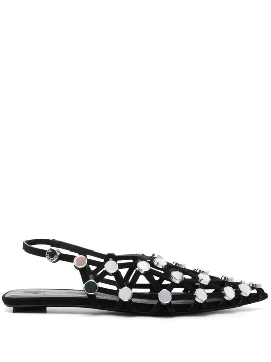 Grid Sandals