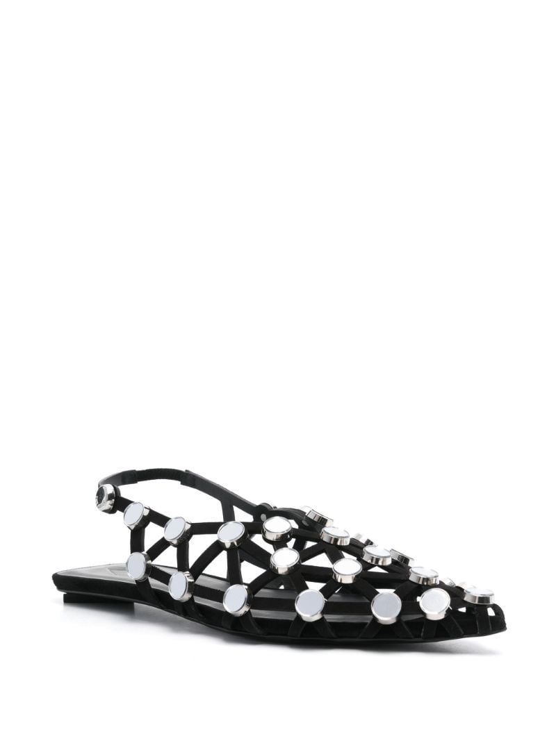 Grid Sandals