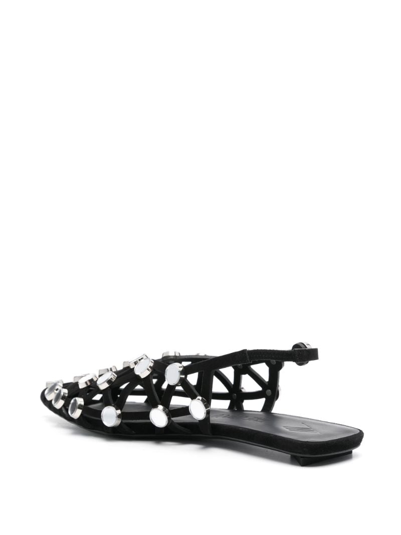 Grid Sandals