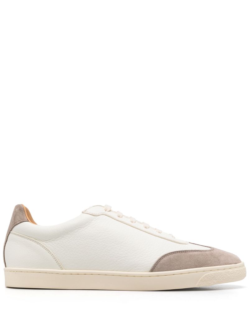 Suede Panel Sneakers