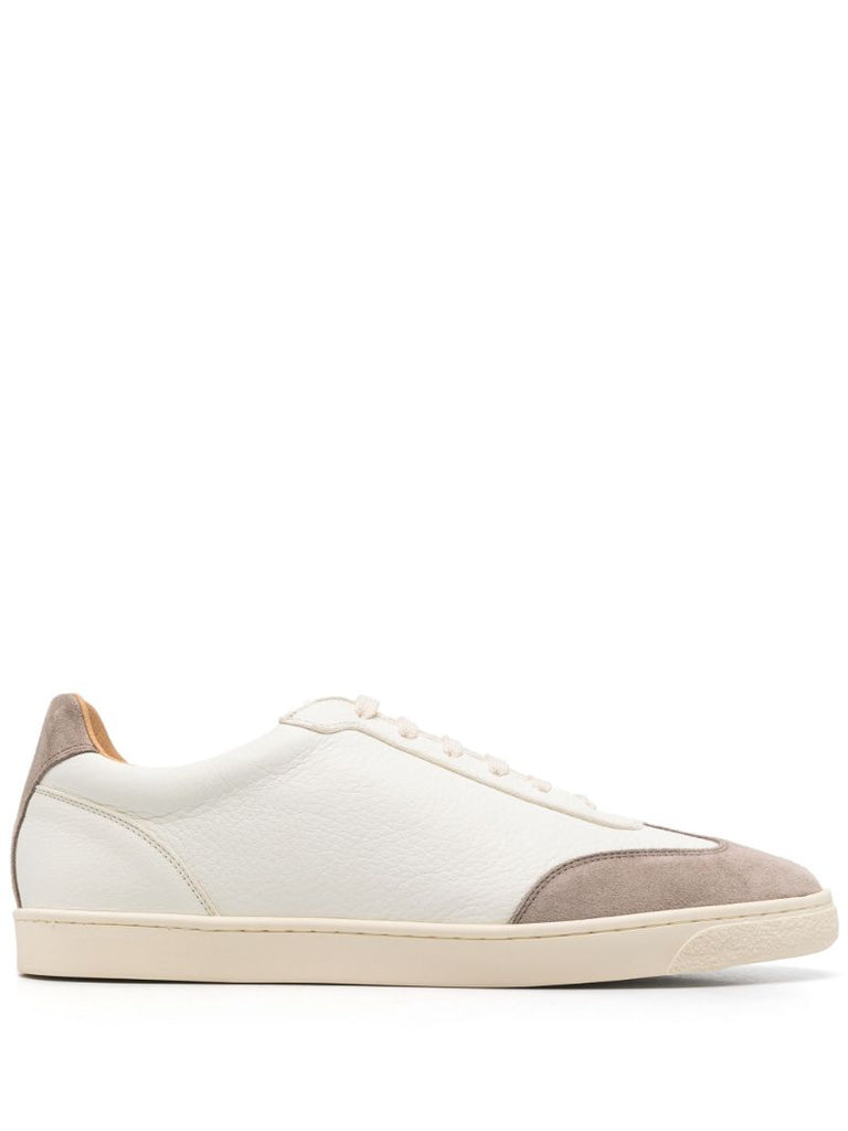 Suede Panel Sneakers