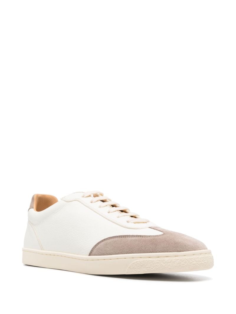 Suede Panel Sneakers