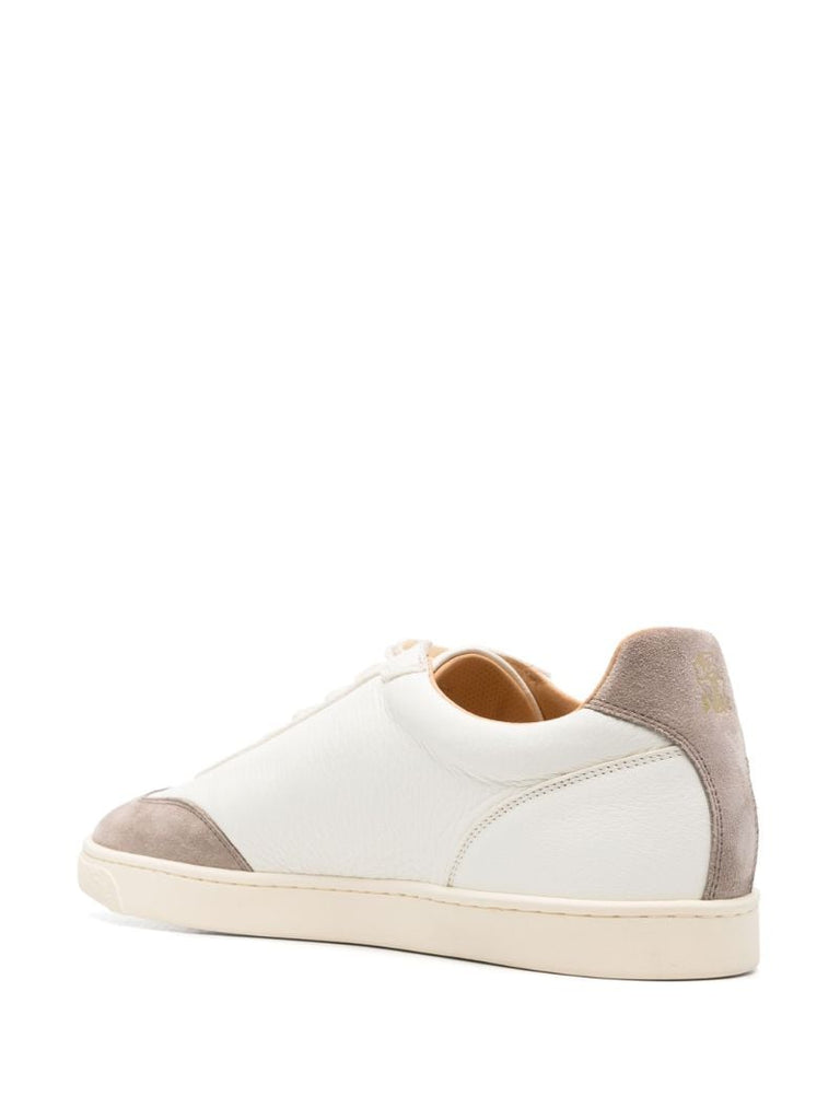 Suede Panel Sneakers