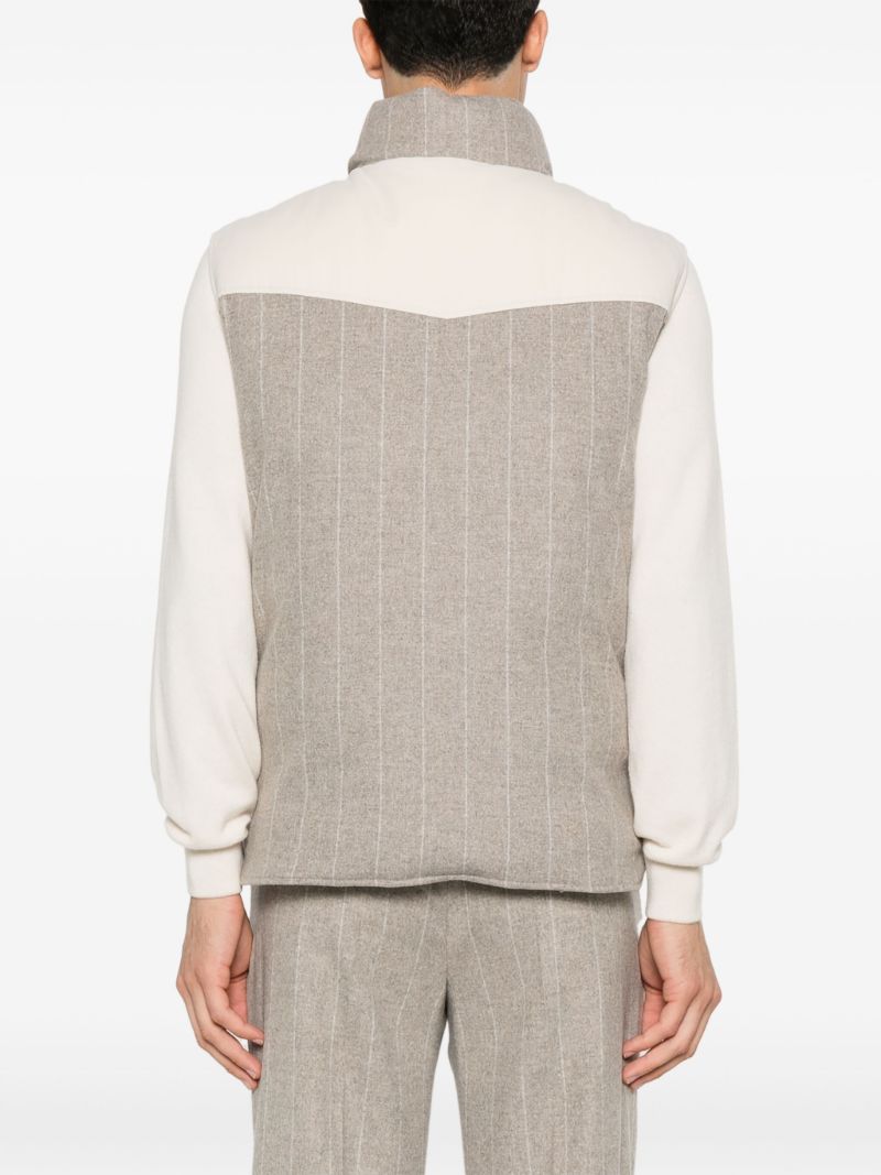 Pinstripe Gilet