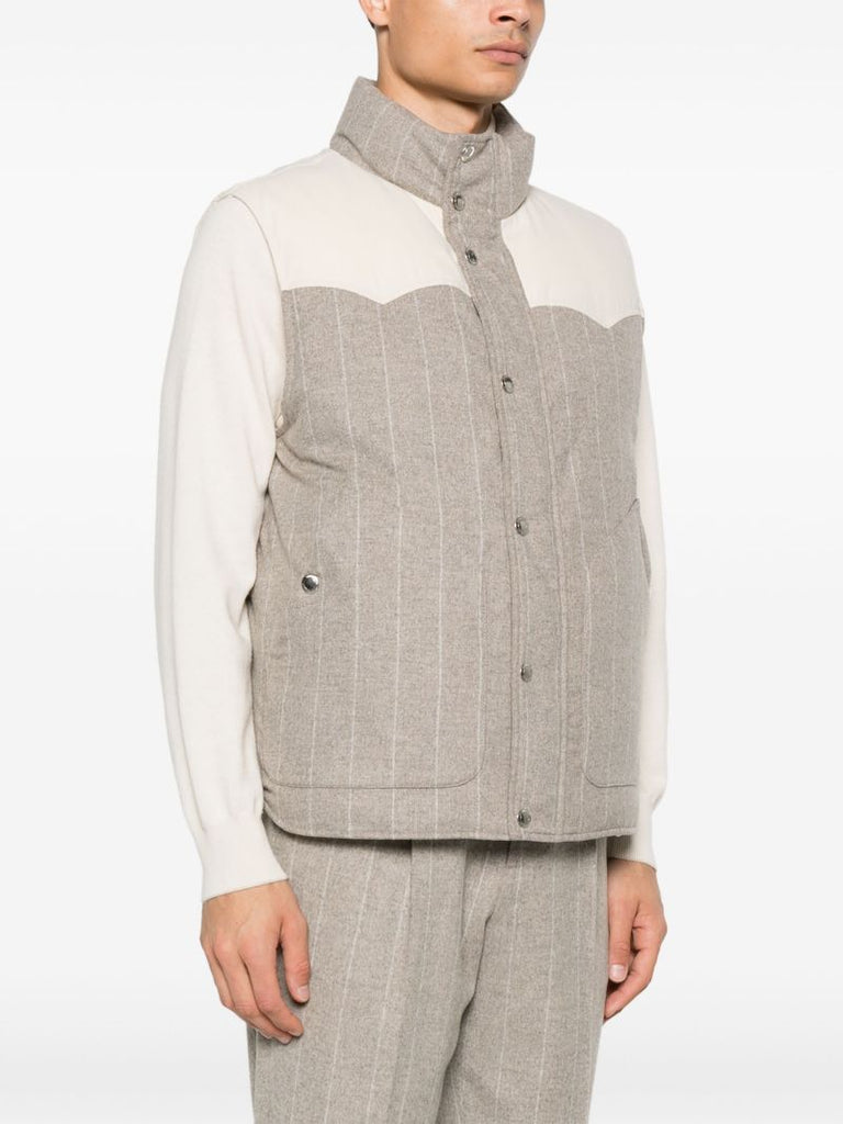 Pinstripe Gilet