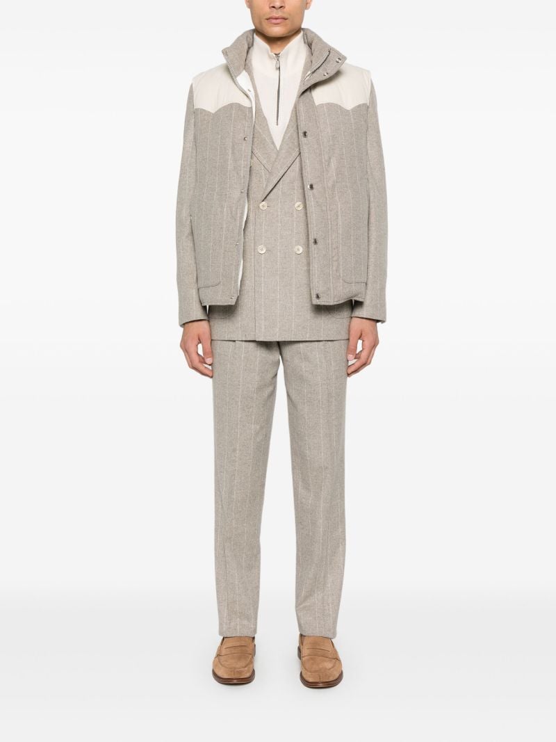 Pinstripe Gilet