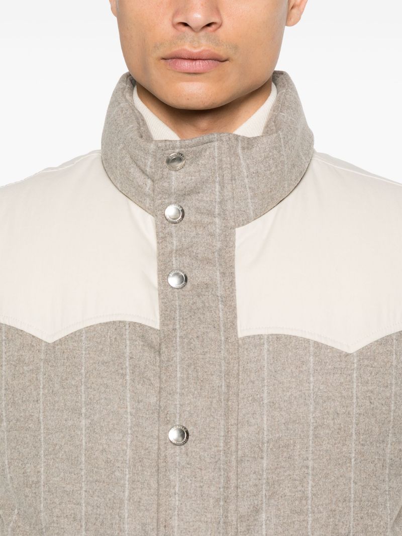 Pinstripe Gilet