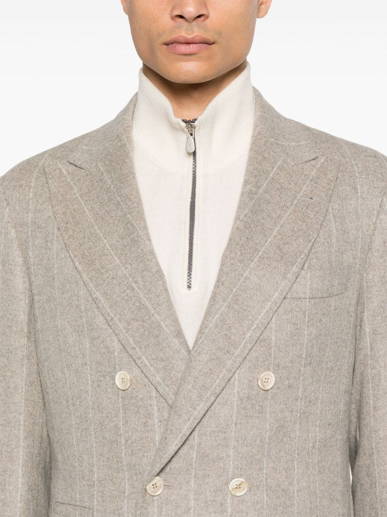 Pinstripe Suit