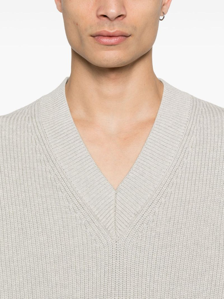 Grey Cotton Vest