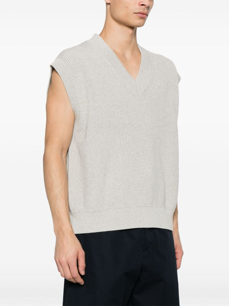 Grey Cotton Vest