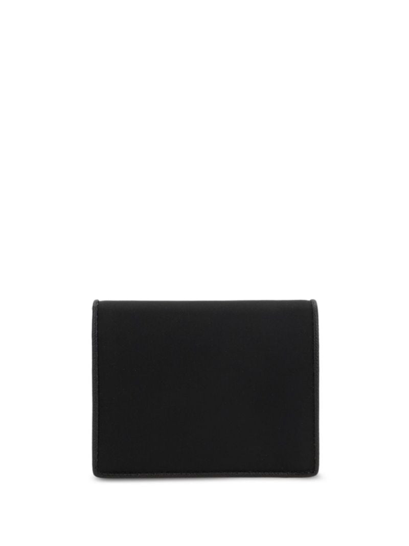 Enamel Triangle Logo Bi-fold Wallet
