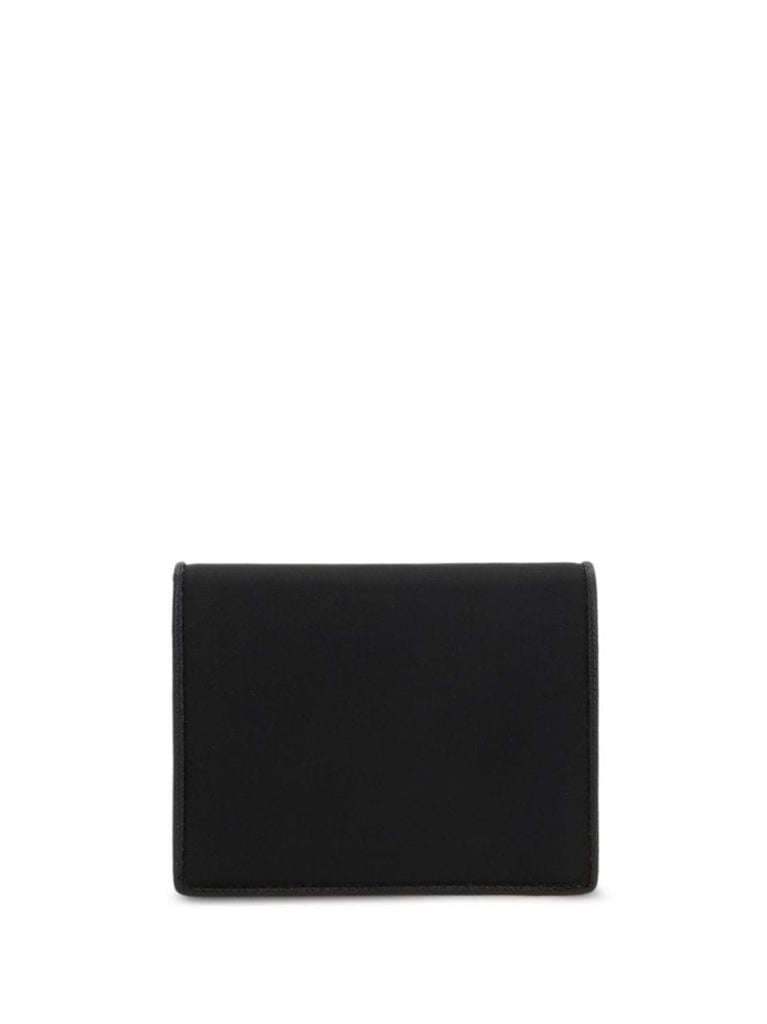 Enamel Triangle Logo Bi-fold Wallet