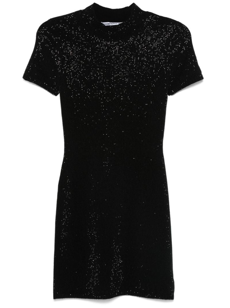 Rhinestone Mini Dress