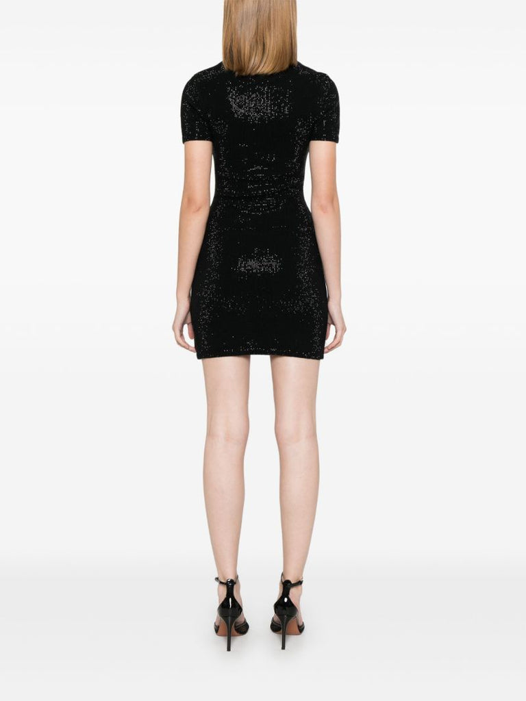 Rhinestone Mini Dress