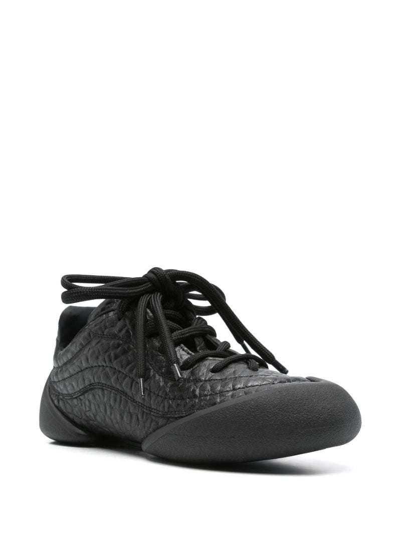 Black Flexion Sneakers