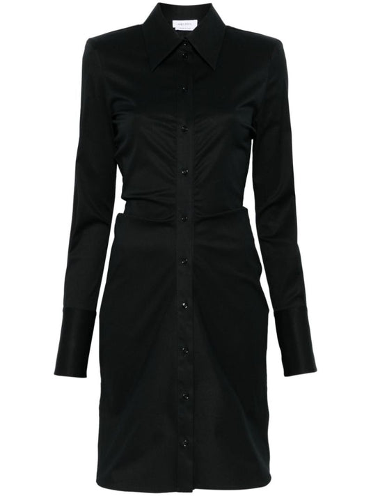Gathered Shirt Dress