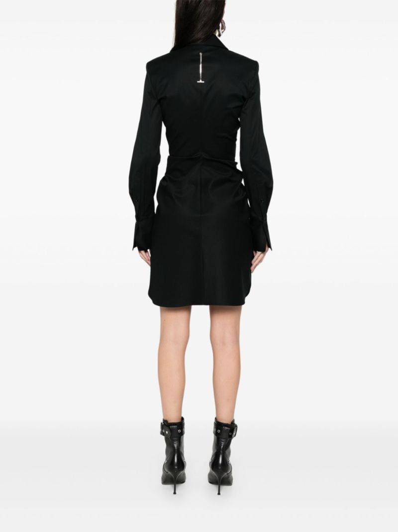 Gathered Shirt Dress