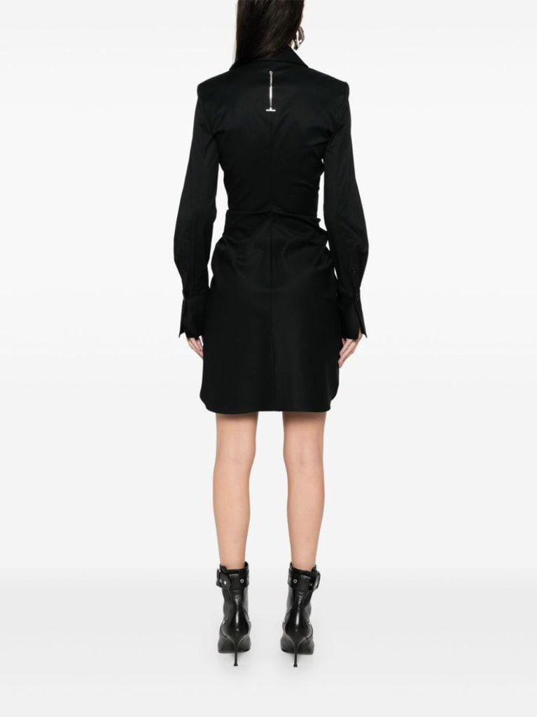 Gathered Shirt Dress