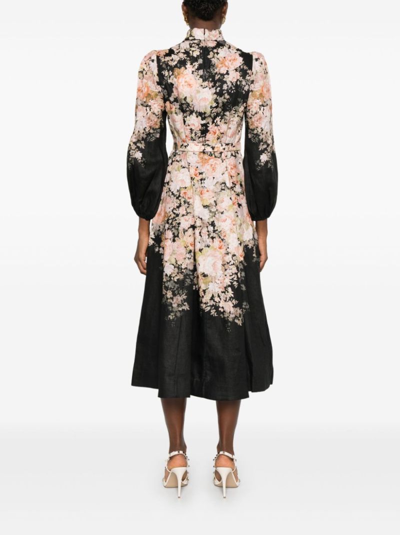 Illustration Midi Dress
