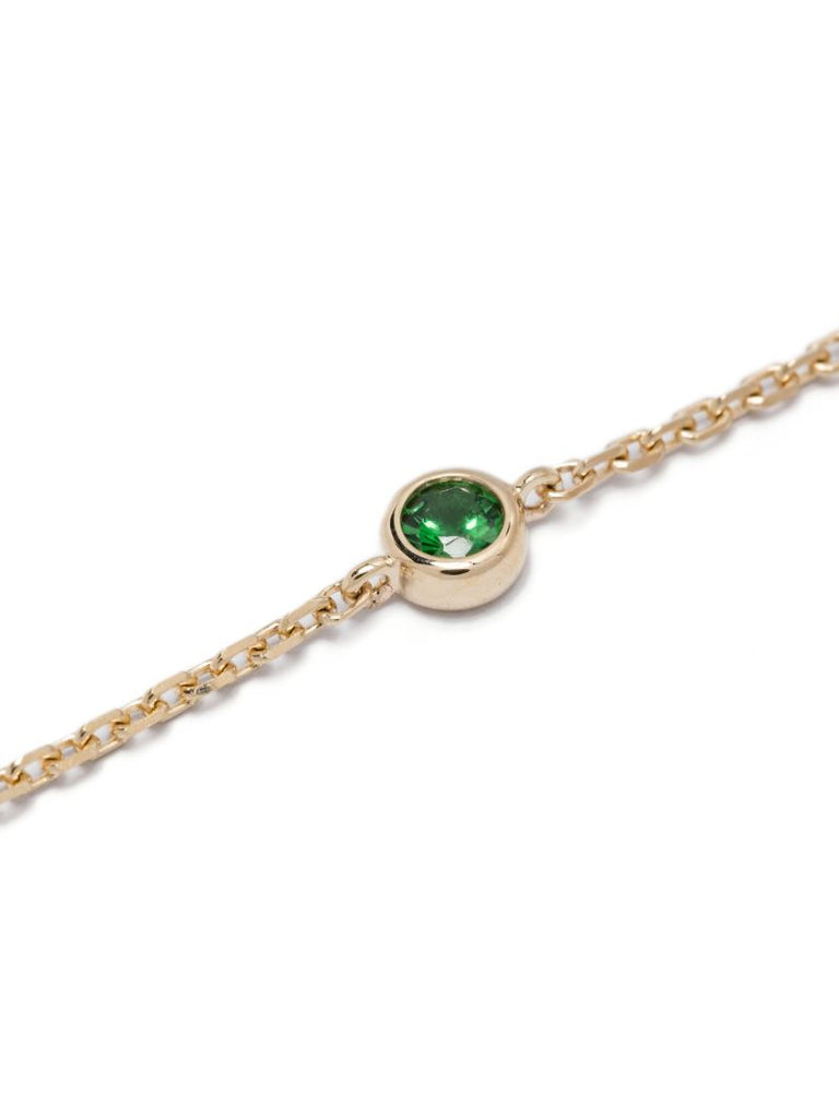 14kt Yellow Gold Sapphire Necklace
