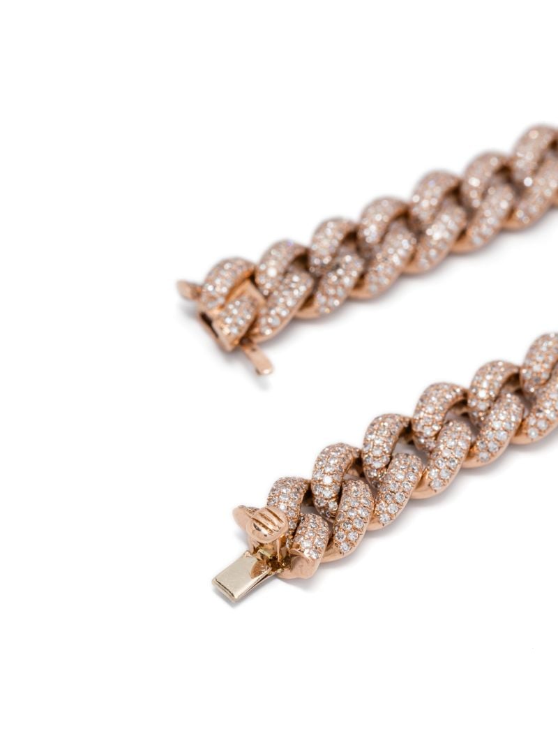 18k Rose Gold Diamond Bracelet