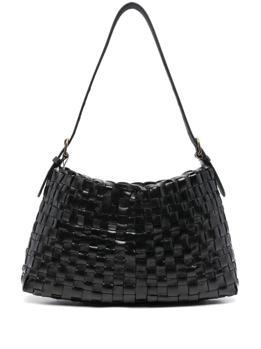 Black Salvage Shoulder Bag