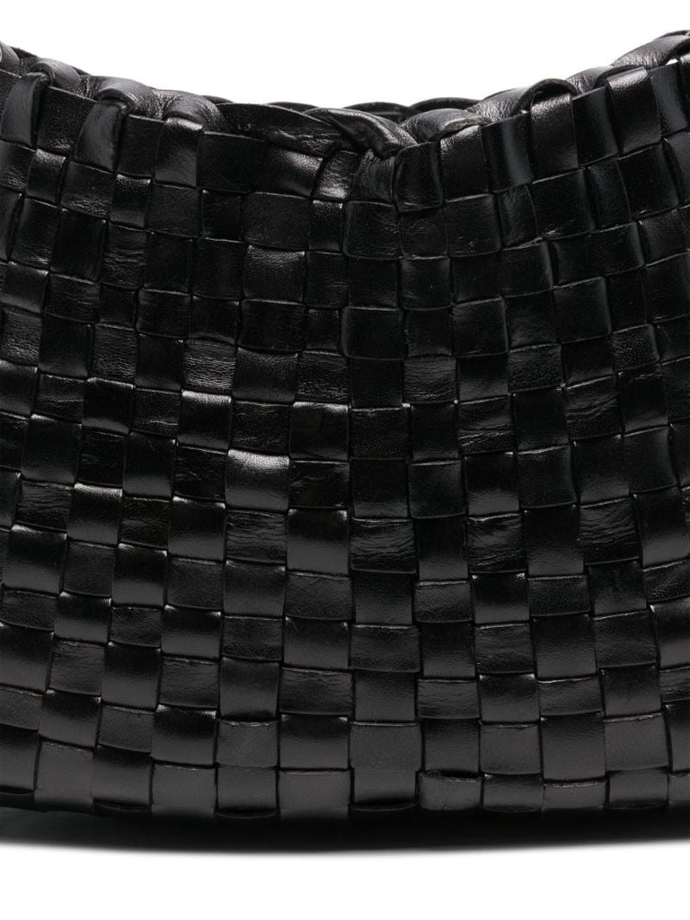 Black Salvage Shoulder Bag