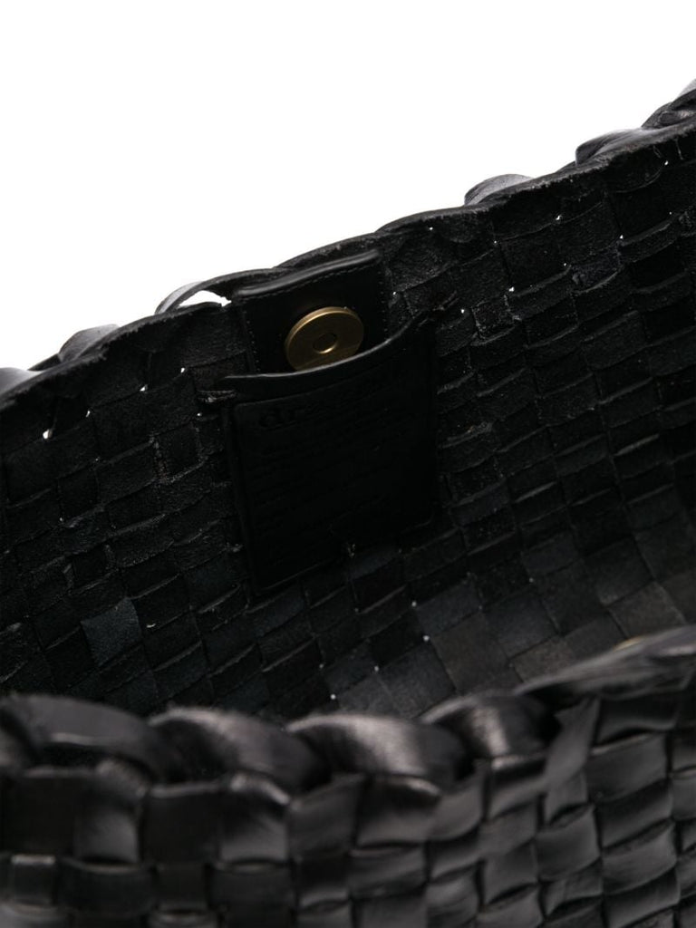 Black Salvage Shoulder Bag
