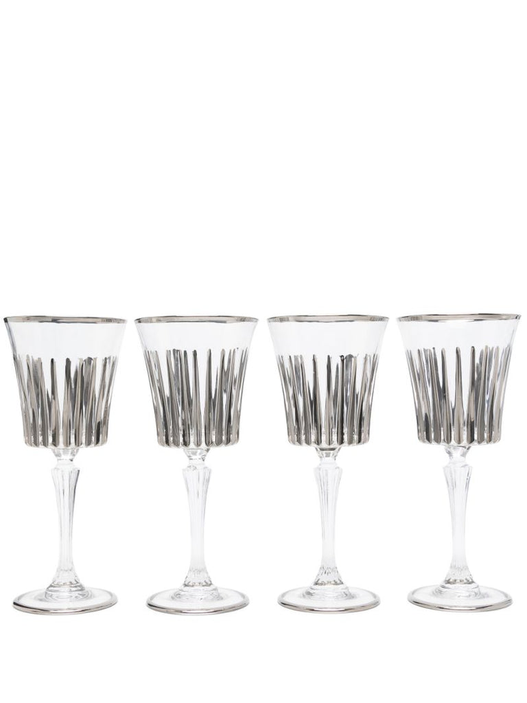 Platinum Wine Glasses (set of Four)