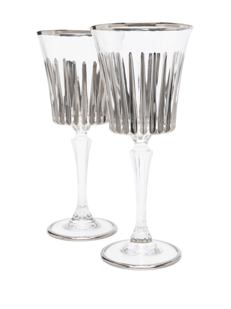 Platinum Wine Glasses (set of Four)
