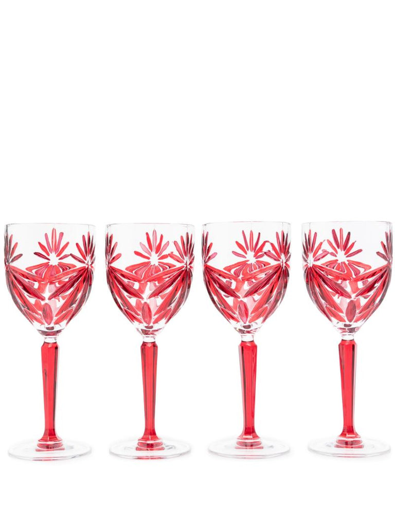 Stars Wine Glasses (set of Four)
