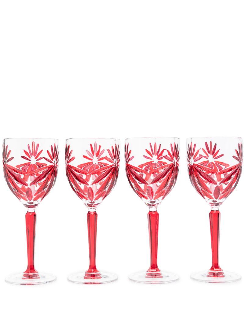 Stars Wine Glasses (set of Four)