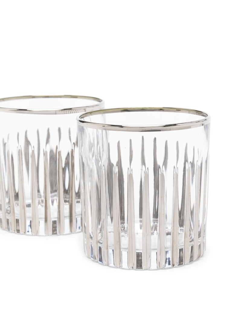 Platinum Glasses (set of Four)